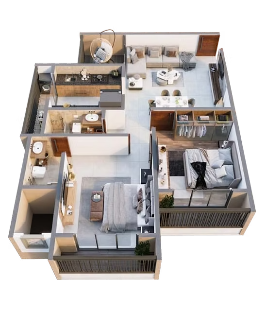 2BHK - A
